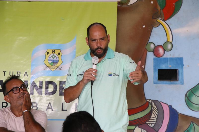 Pré-Conferência municipal de desenvolvimento rural sustentável de Ananindeua na sede do AMPQUA na comunidade do Quilombo do Abacatal