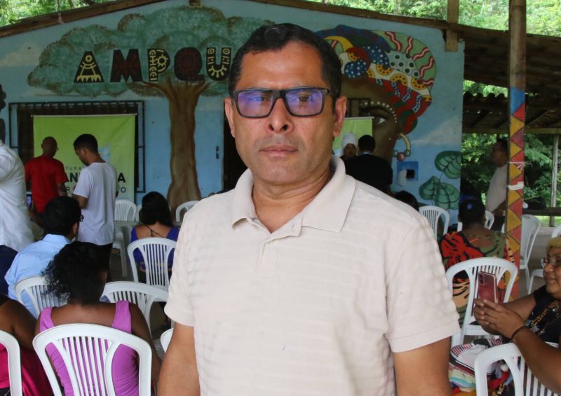 Pré-Conferência municipal de desenvolvimento rural sustentável de Ananindeua na sede do AMPQUA na comunidade do Quilombo do Abacatal