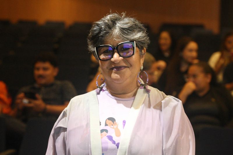 Cine Maria da Penha e Agosto Lilás no teatro Municipal