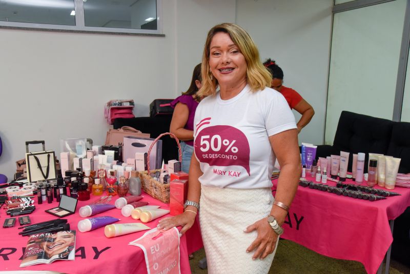 Ação agosto lilás na Casa da Mulher Brasileira
