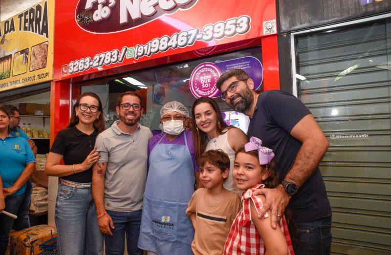 Entrega do Selo Açaí Bom Que Só na feira da Cidade Nova 4