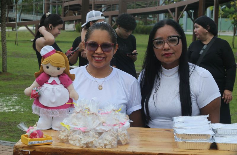 Encerramento do curso Doces Que Encantam no Vila Parque Maguary