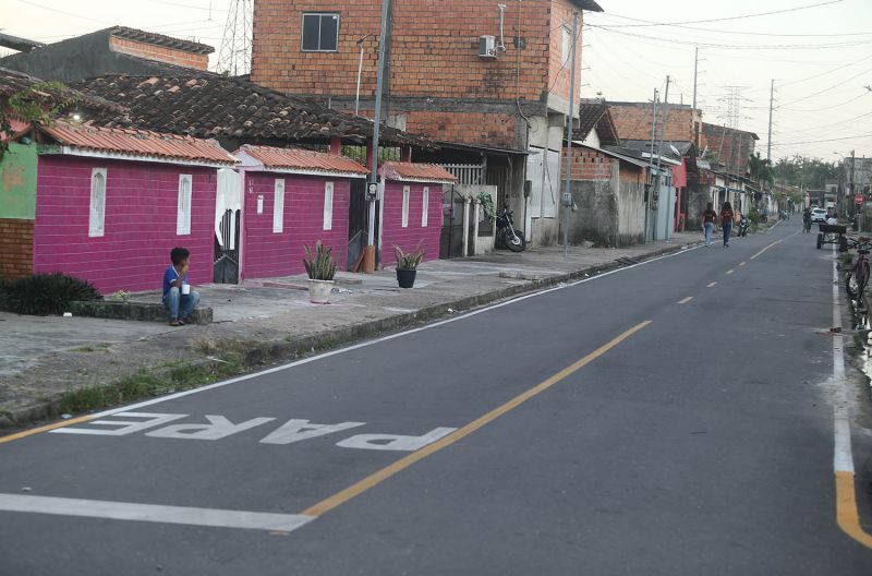 Inauguração de ruas Pavimentadas no conjunto JJB no bairro Aurá