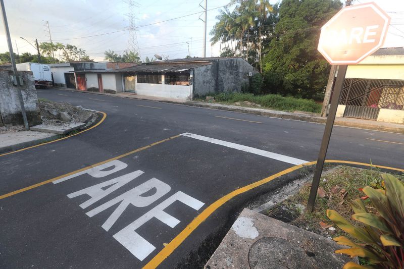 Inauguração de ruas Pavimentadas no conjunto JJB no bairro Aurá
