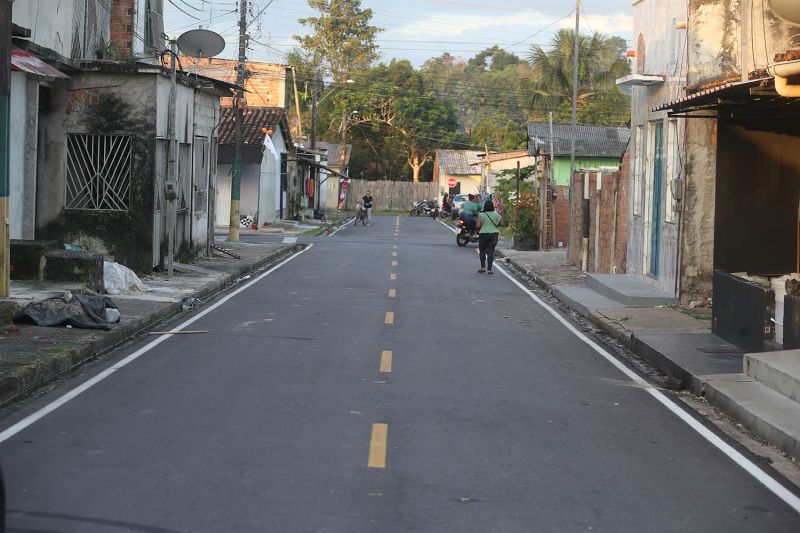 Inauguração de ruas Pavimentadas no conjunto JJB no bairro Aurá