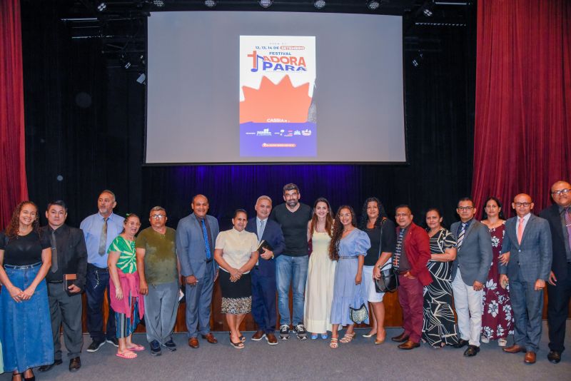 Lançamento do Adora Pará no teatro Municipal de Ananindeua