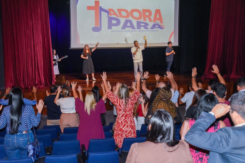 Lançamento do Adora Pará no teatro Municipal de Ananindeua