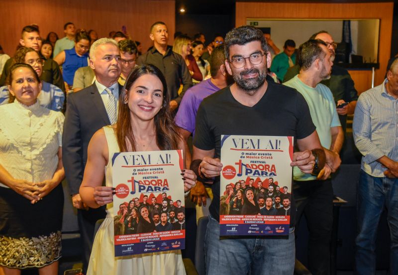 Lançamento do Adora Pará no teatro Municipal de Ananindeua