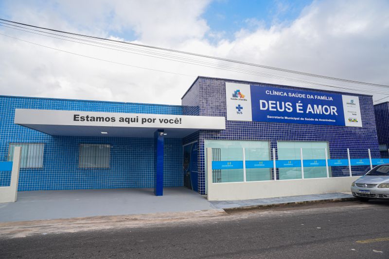 Inauguração da unidade de Saúde da Família Deus é Amor na Cidade Nova V