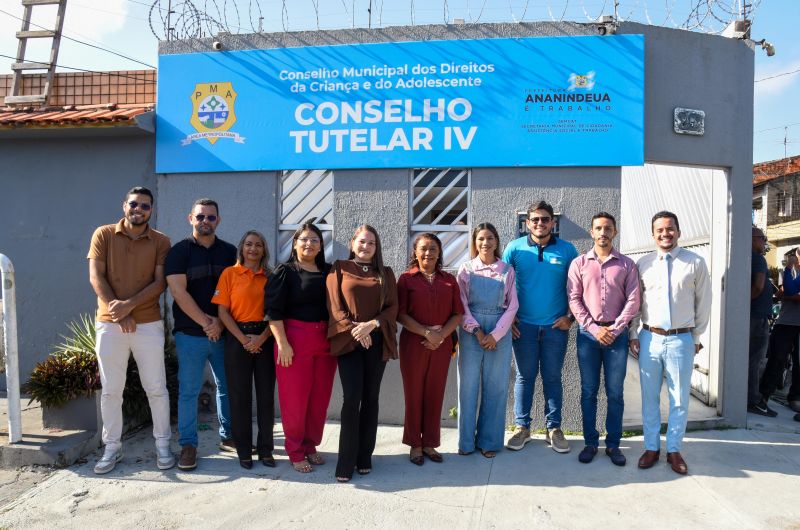 Inauguração da nova sede do Conselho Tutelar IV no conjunto Val Paraíso