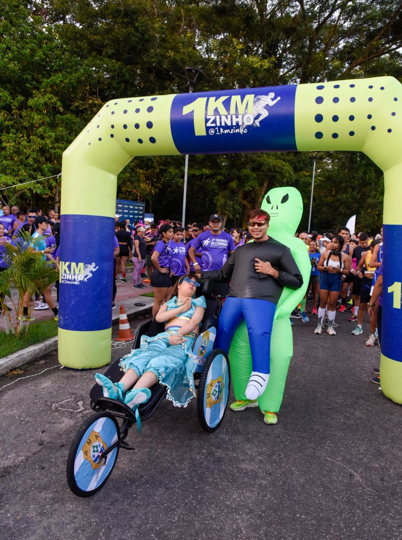 3º Treinão de corrida alusivo agosto lilás no bosque Marajoara