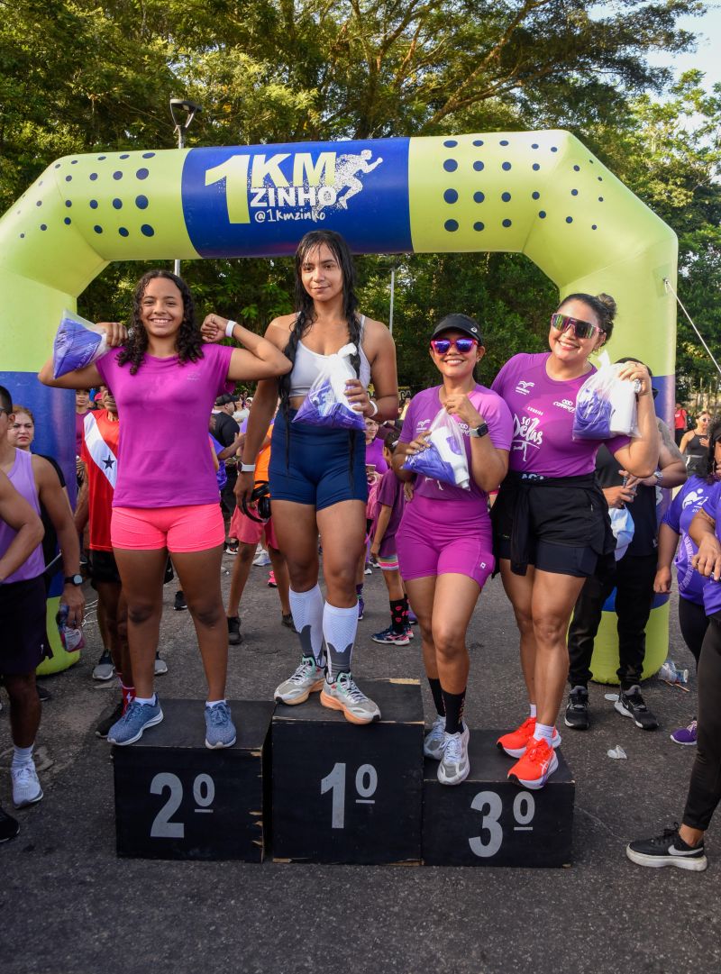 3º Treinão de corrida alusivo agosto lilás no bosque Marajoara