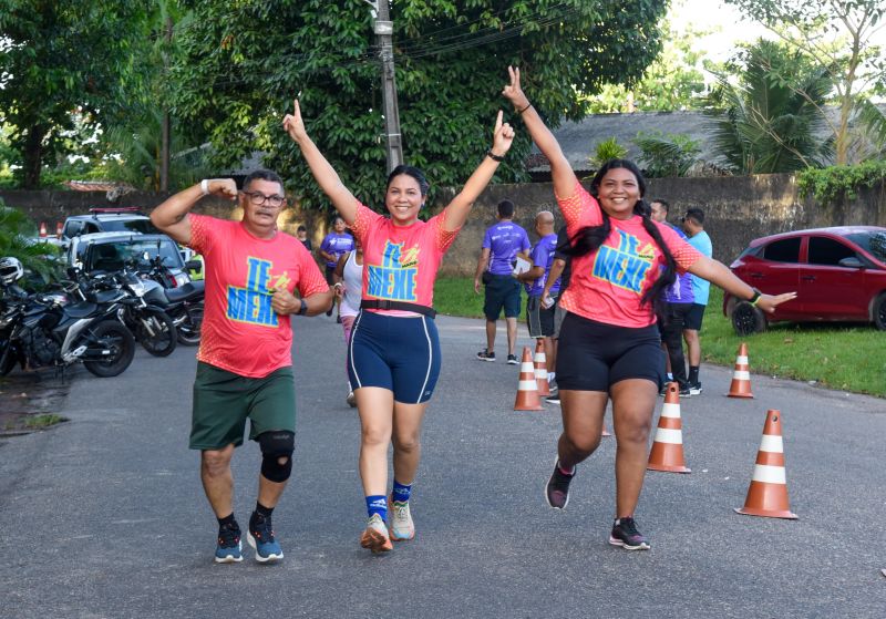 3º Treinão de corrida alusivo agosto lilás no bosque Marajoara