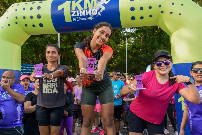 3º Treinão de corrida alusivo agosto lilás no bosque Marajoara