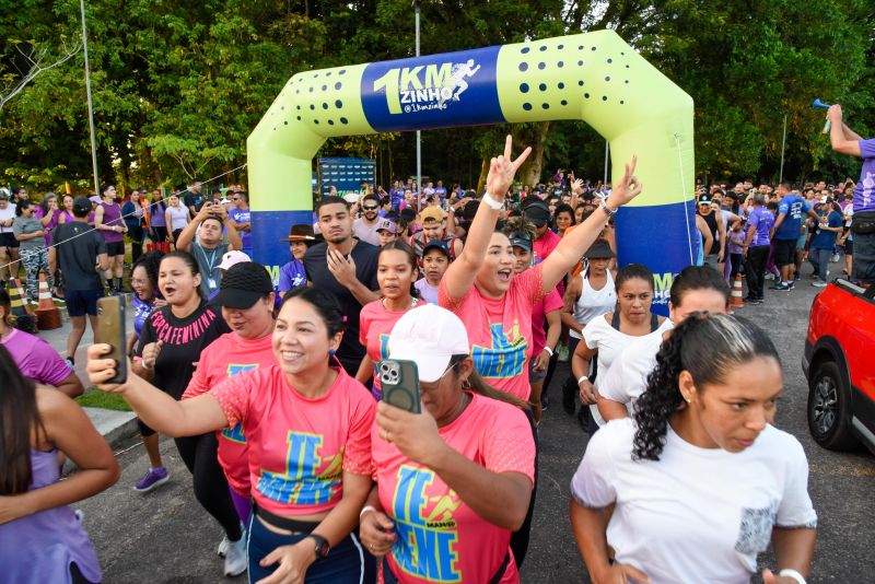 3º Treinão de corrida alusivo agosto lilás no bosque Marajoara