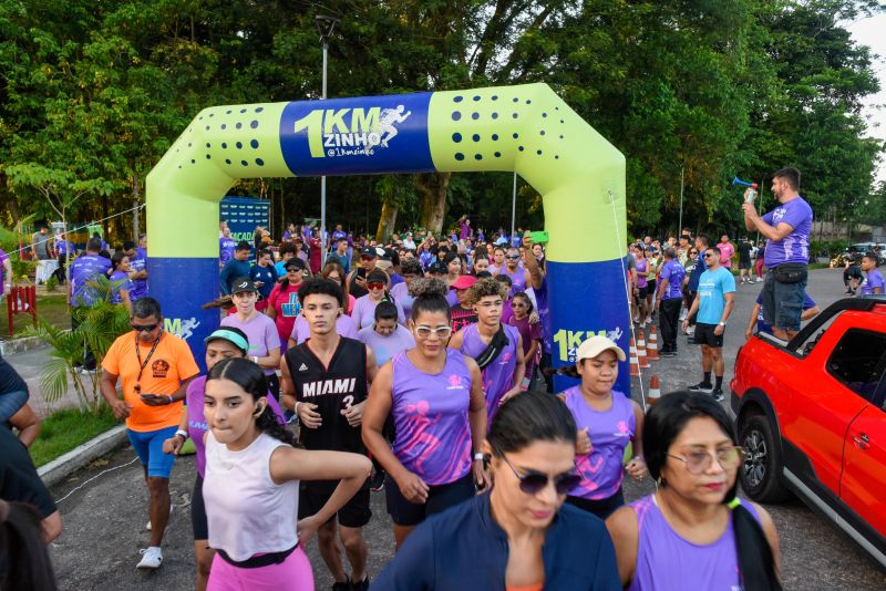 3º Treinão de corrida alusivo agosto lilás no bosque Marajoara