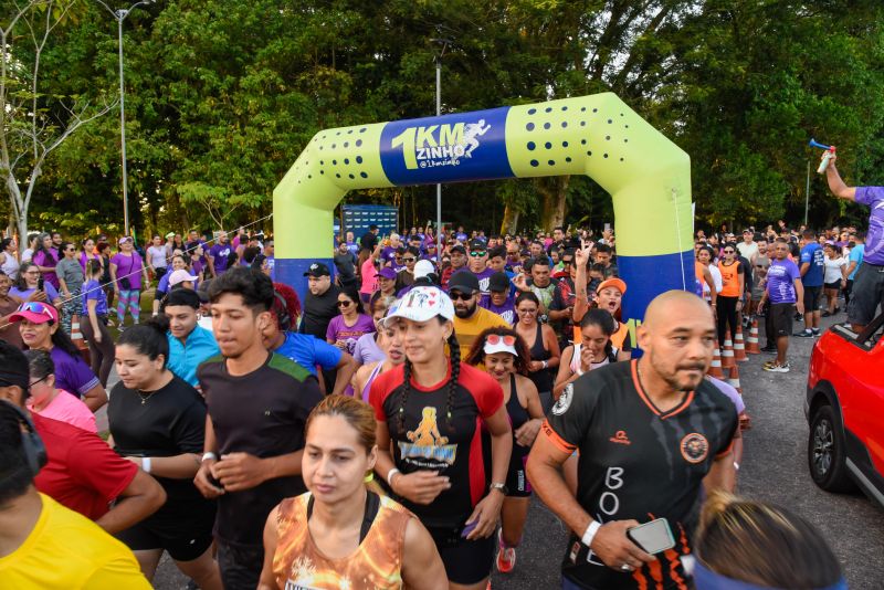 3º Treinão de corrida alusivo agosto lilás no bosque Marajoara