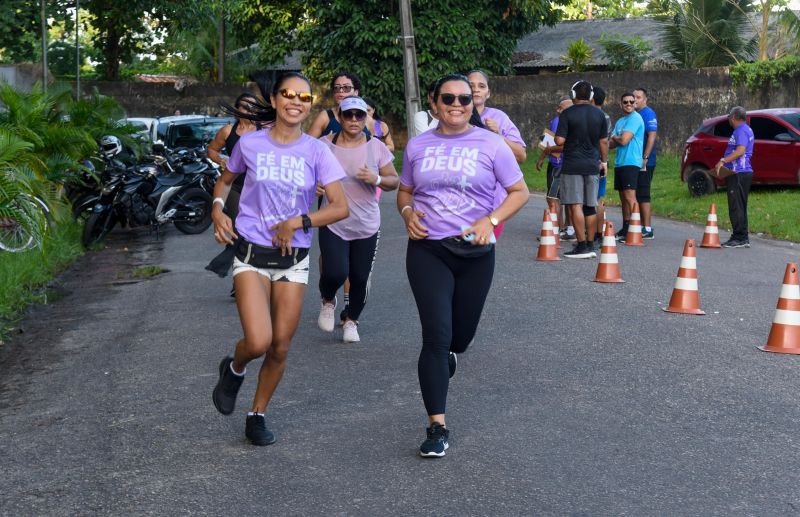 3º Treinão de corrida alusivo agosto lilás no bosque Marajoara