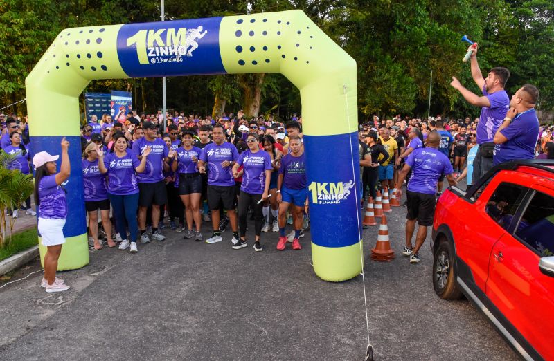 3º Treinão de corrida alusivo agosto lilás no bosque Marajoara