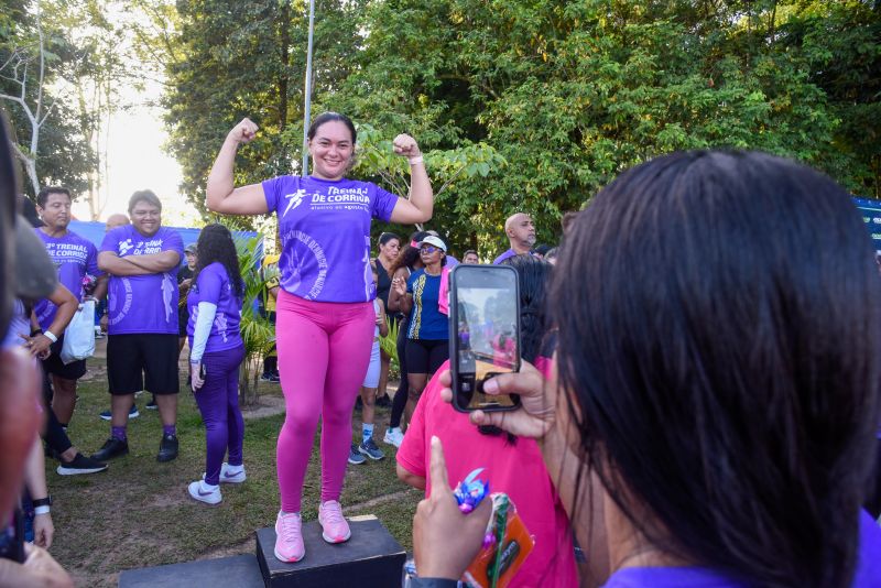 3º Treinão de corrida alusivo agosto lilás no bosque Marajoara
