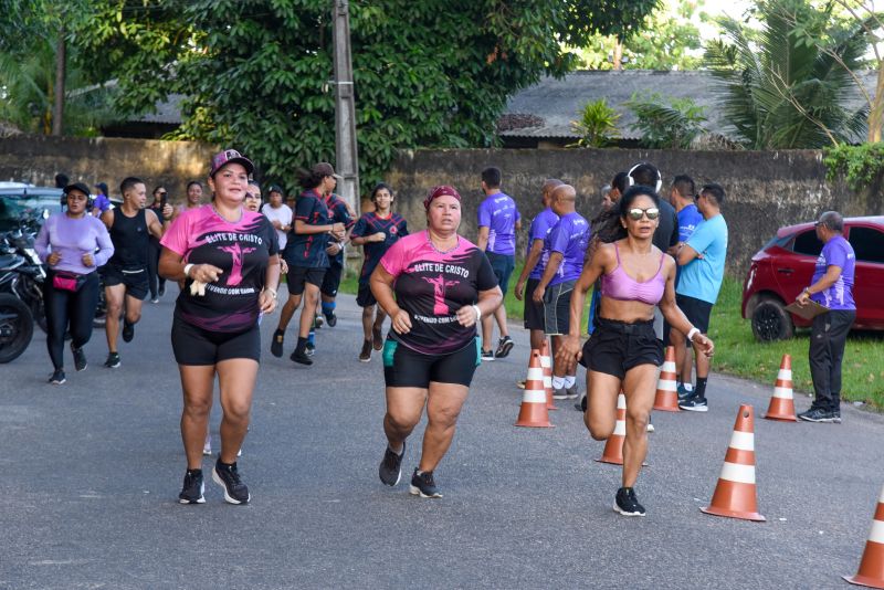 3º Treinão de corrida alusivo agosto lilás no bosque Marajoara