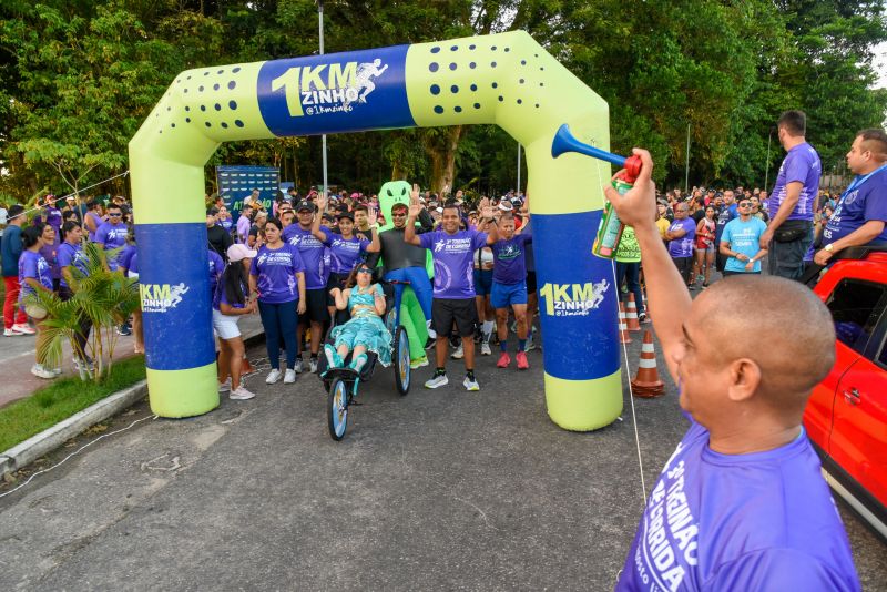 3º Treinão de corrida alusivo agosto lilás no bosque Marajoara