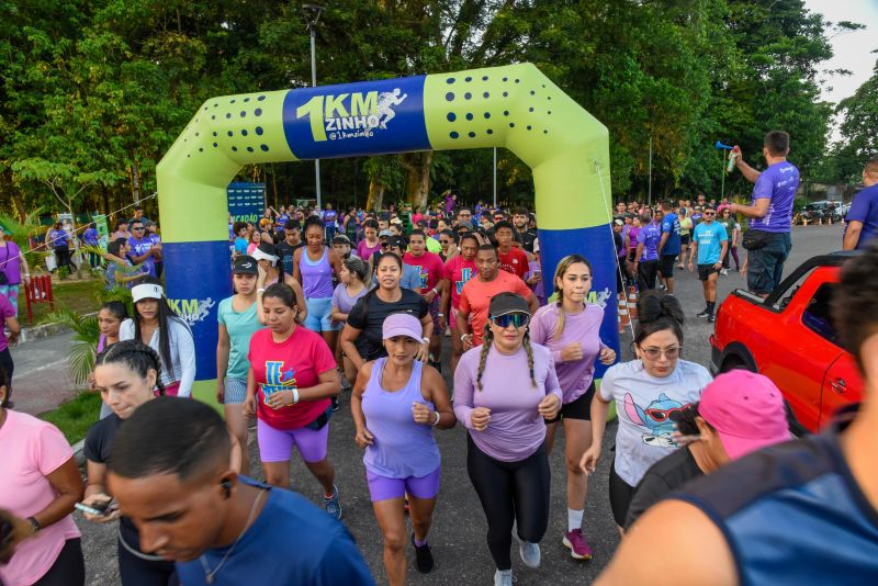 3º Treinão de corrida alusivo agosto lilás no bosque Marajoara