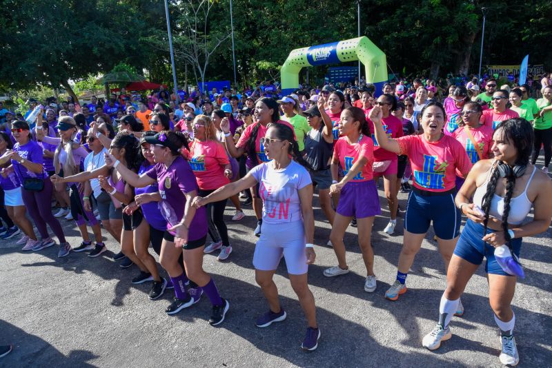 3º Treinão de corrida alusivo agosto lilás no bosque Marajoara