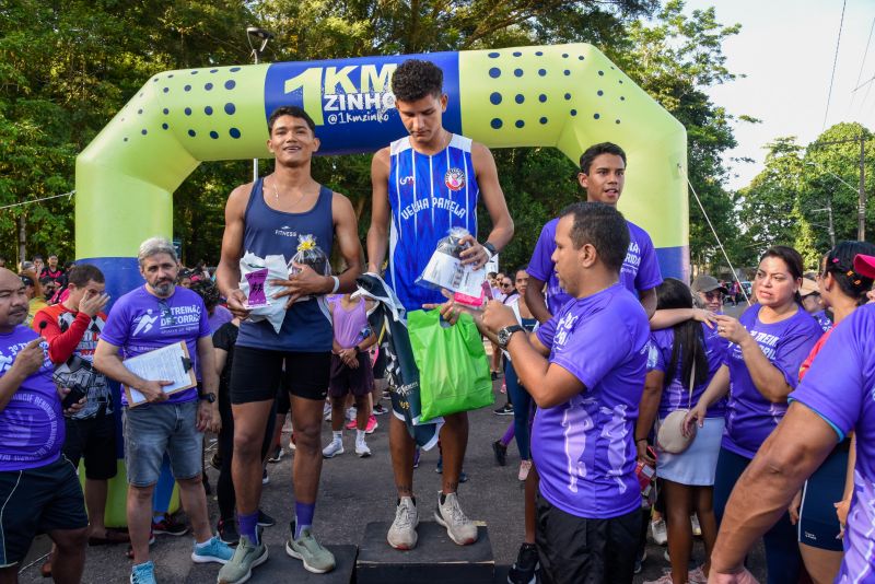 3º Treinão de corrida alusivo agosto lilás no bosque Marajoara