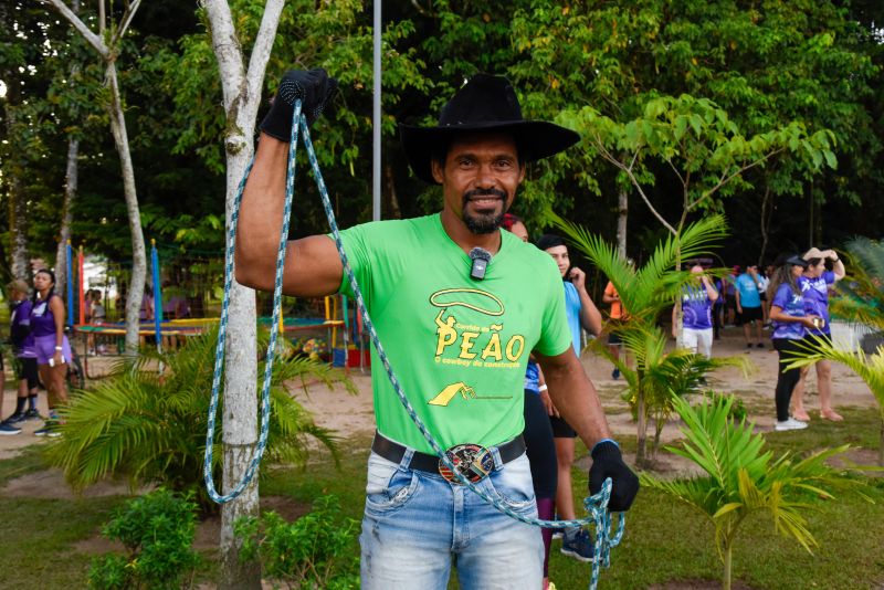 3º Treinão de corrida alusivo agosto lilás no bosque Marajoara