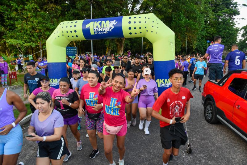 3º Treinão de corrida alusivo agosto lilás no bosque Marajoara