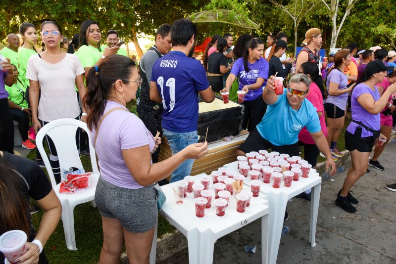 3º Treinão de corrida alusivo agosto lilás no bosque Marajoara