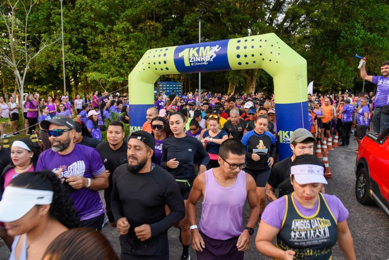 3º Treinão de corrida alusivo agosto lilás no bosque Marajoara
