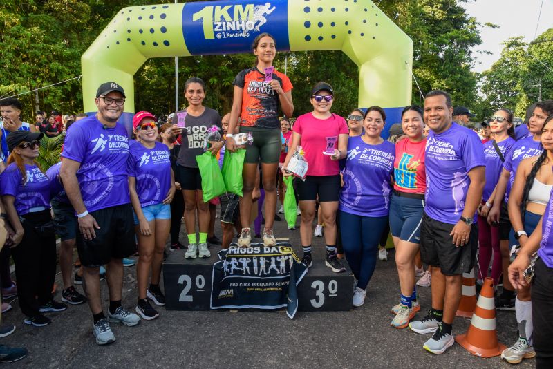 3º Treinão de corrida alusivo agosto lilás no bosque Marajoara