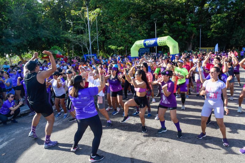 3º Treinão de corrida alusivo agosto lilás no bosque Marajoara