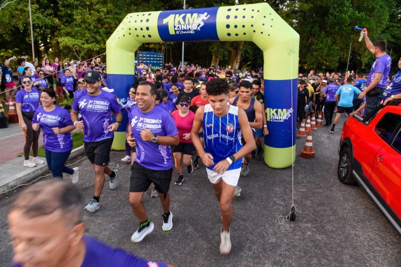 3º Treinão de corrida alusivo agosto lilás no bosque Marajoara