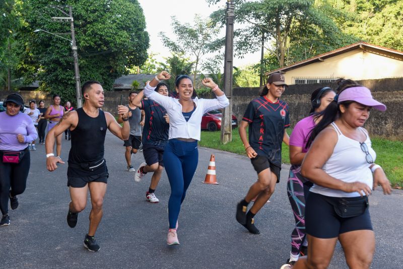 3º Treinão de corrida alusivo agosto lilás no bosque Marajoara