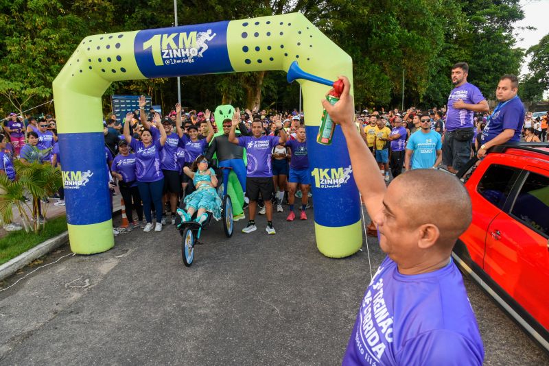 3º Treinão de corrida alusivo agosto lilás no bosque Marajoara