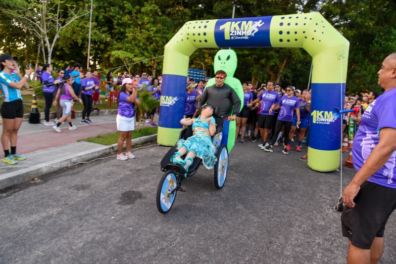 3º Treinão de corrida alusivo agosto lilás no bosque Marajoara