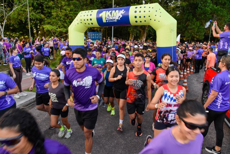 3º Treinão de corrida alusivo agosto lilás no bosque Marajoara
