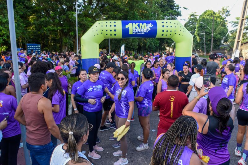 3º Treinão de corrida alusivo agosto lilás no bosque Marajoara