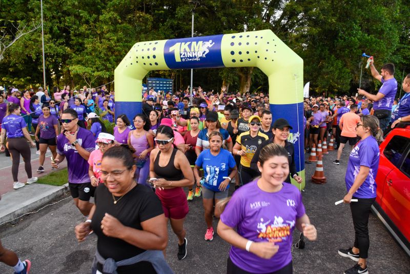 3º Treinão de corrida alusivo agosto lilás no bosque Marajoara