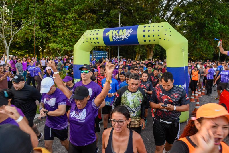 3º Treinão de corrida alusivo agosto lilás no bosque Marajoara