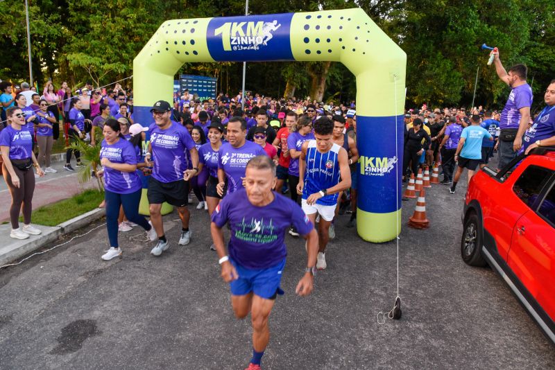 3º Treinão de corrida alusivo agosto lilás no bosque Marajoara