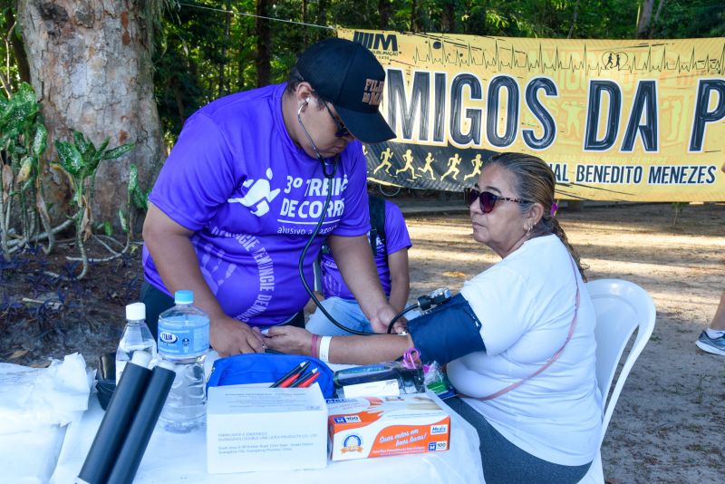 3º Treinão de corrida alusivo agosto lilás no bosque Marajoara