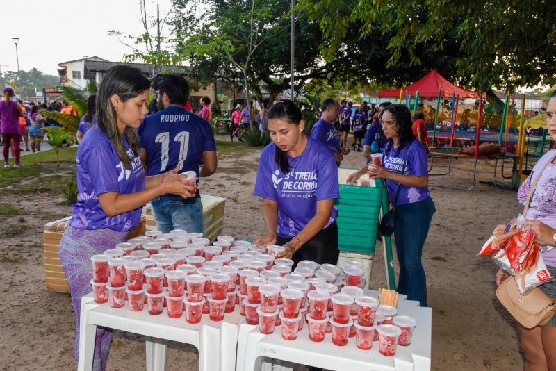 3º Treinão de corrida alusivo agosto lilás no bosque Marajoara
