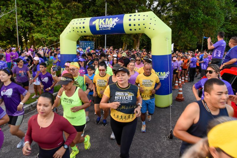 3º Treinão de corrida alusivo agosto lilás no bosque Marajoara