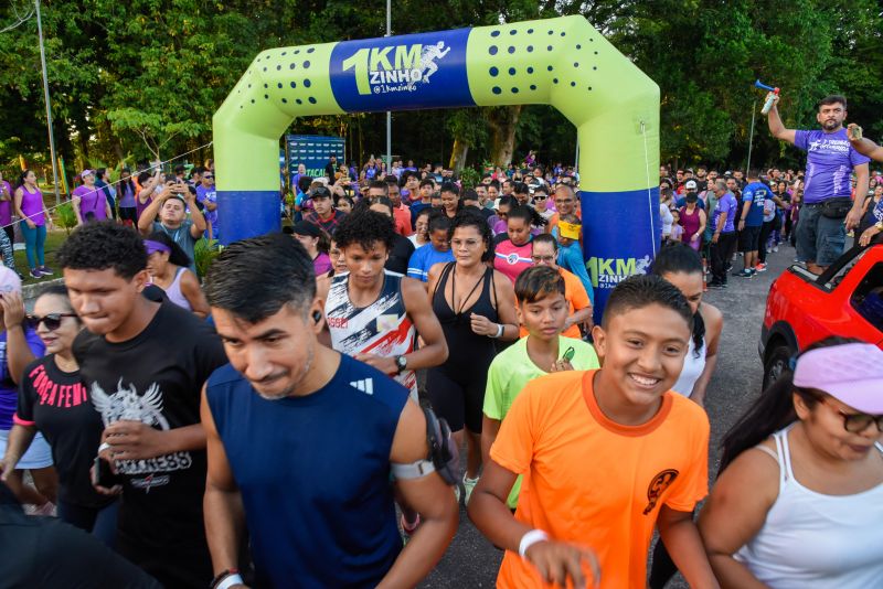 3º Treinão de corrida alusivo agosto lilás no bosque Marajoara