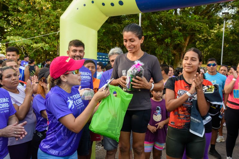 3º Treinão de corrida alusivo agosto lilás no bosque Marajoara