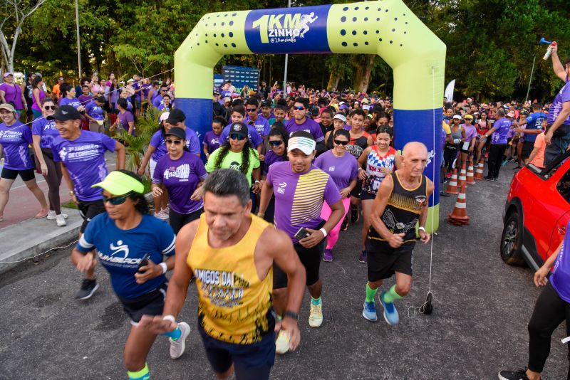 3º Treinão de corrida alusivo agosto lilás no bosque Marajoara